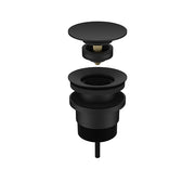 Universal all-in-one Pop Up Waste Basin & Bath, Matte Black
