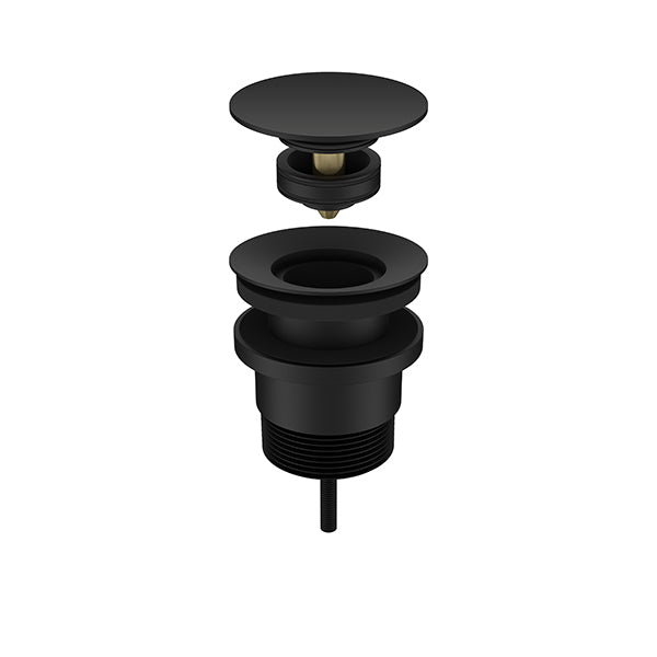 Universal all-in-one Pop Up Waste Basin & Bath, Matte Black