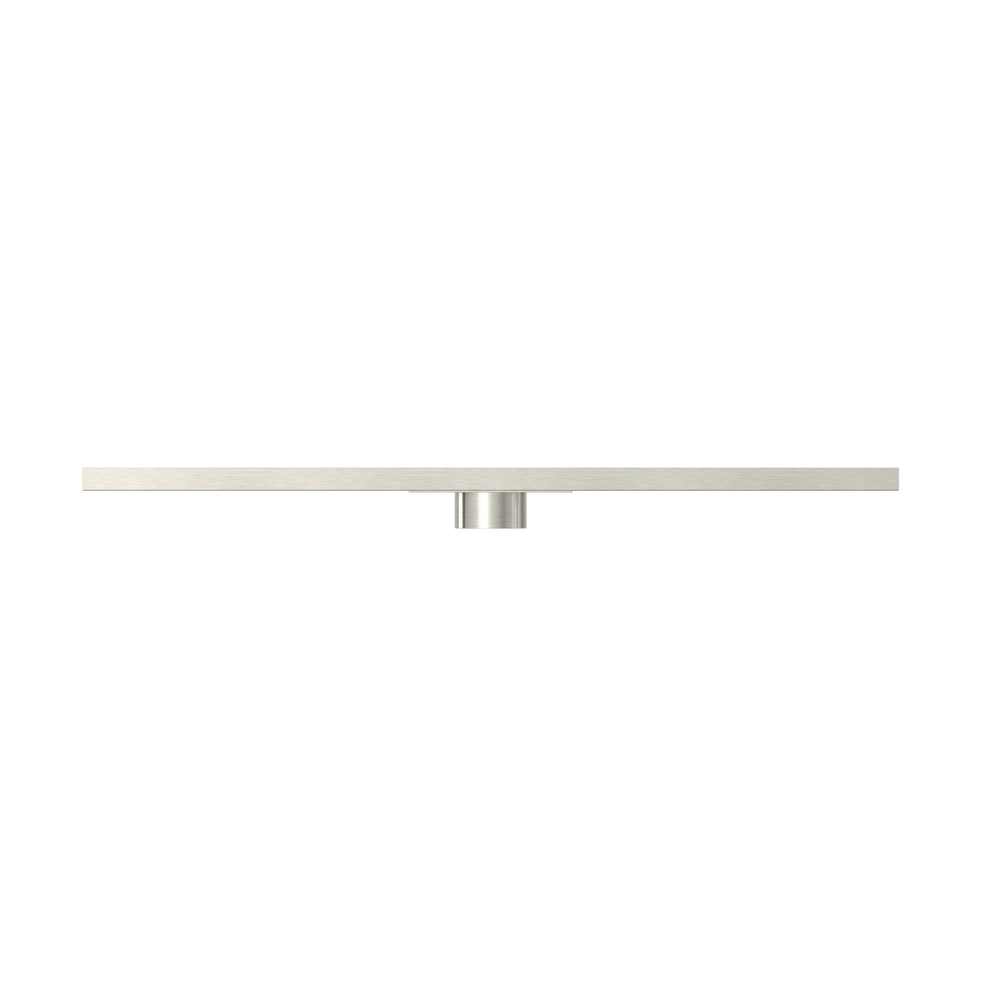 Shower Channel Waste 900mm with Tile Insert, Brushed Nickel