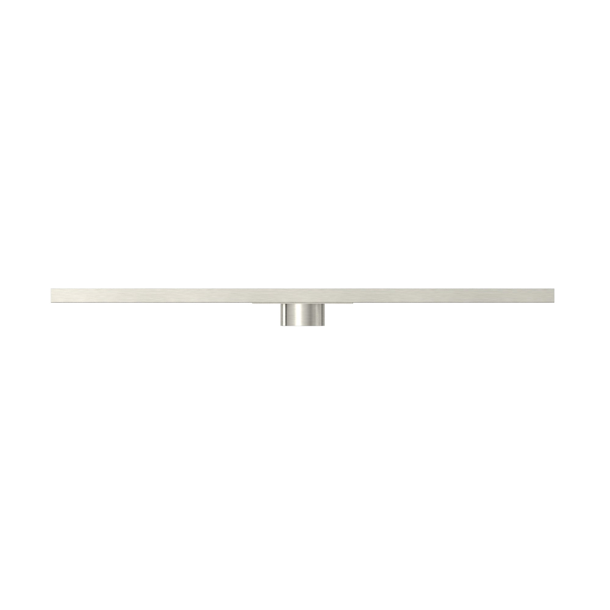 Shower Channel Waste 900mm with Tile Insert, Brushed Nickel