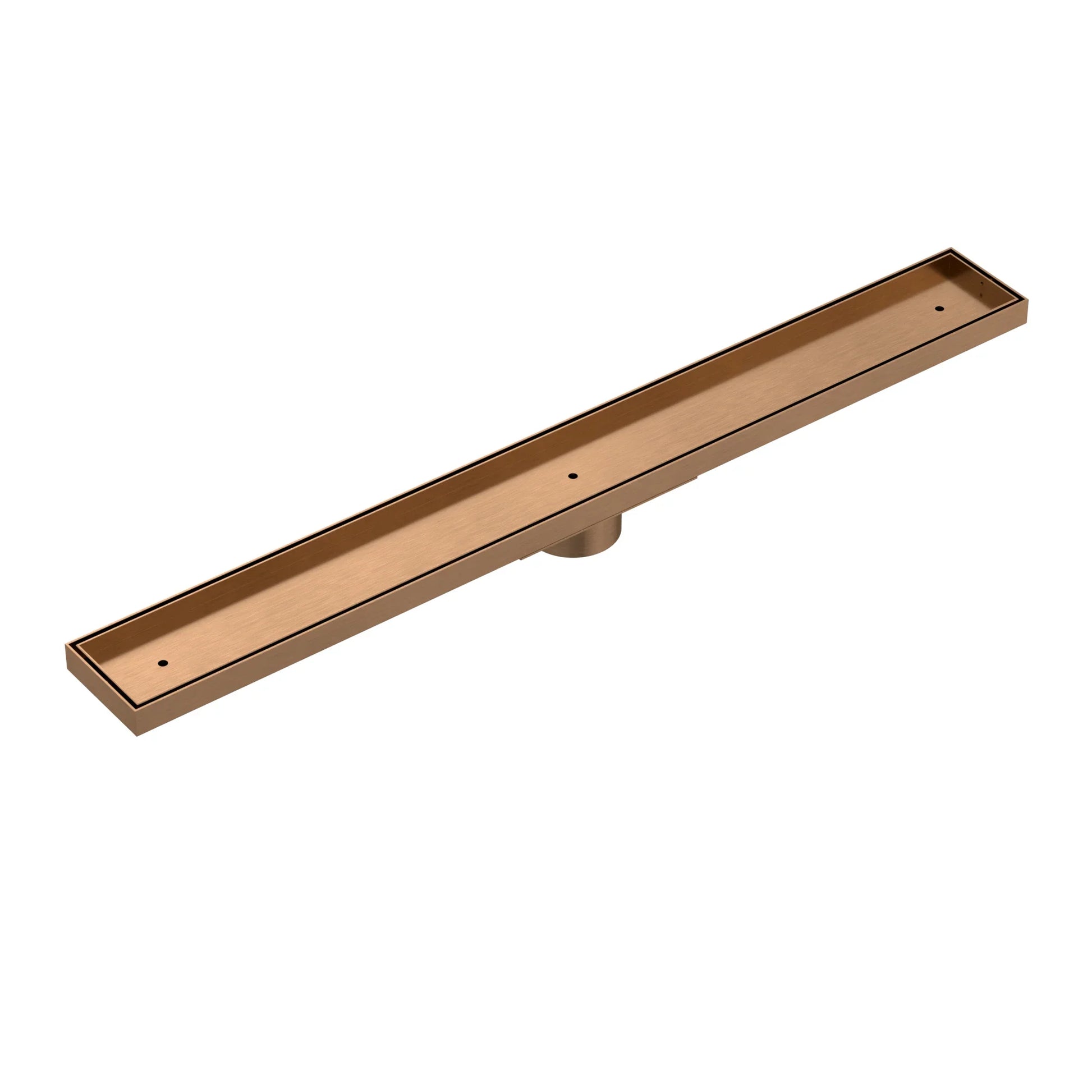 Shower Channel Waste 900mm with Tile Insert, Lustre Bronze