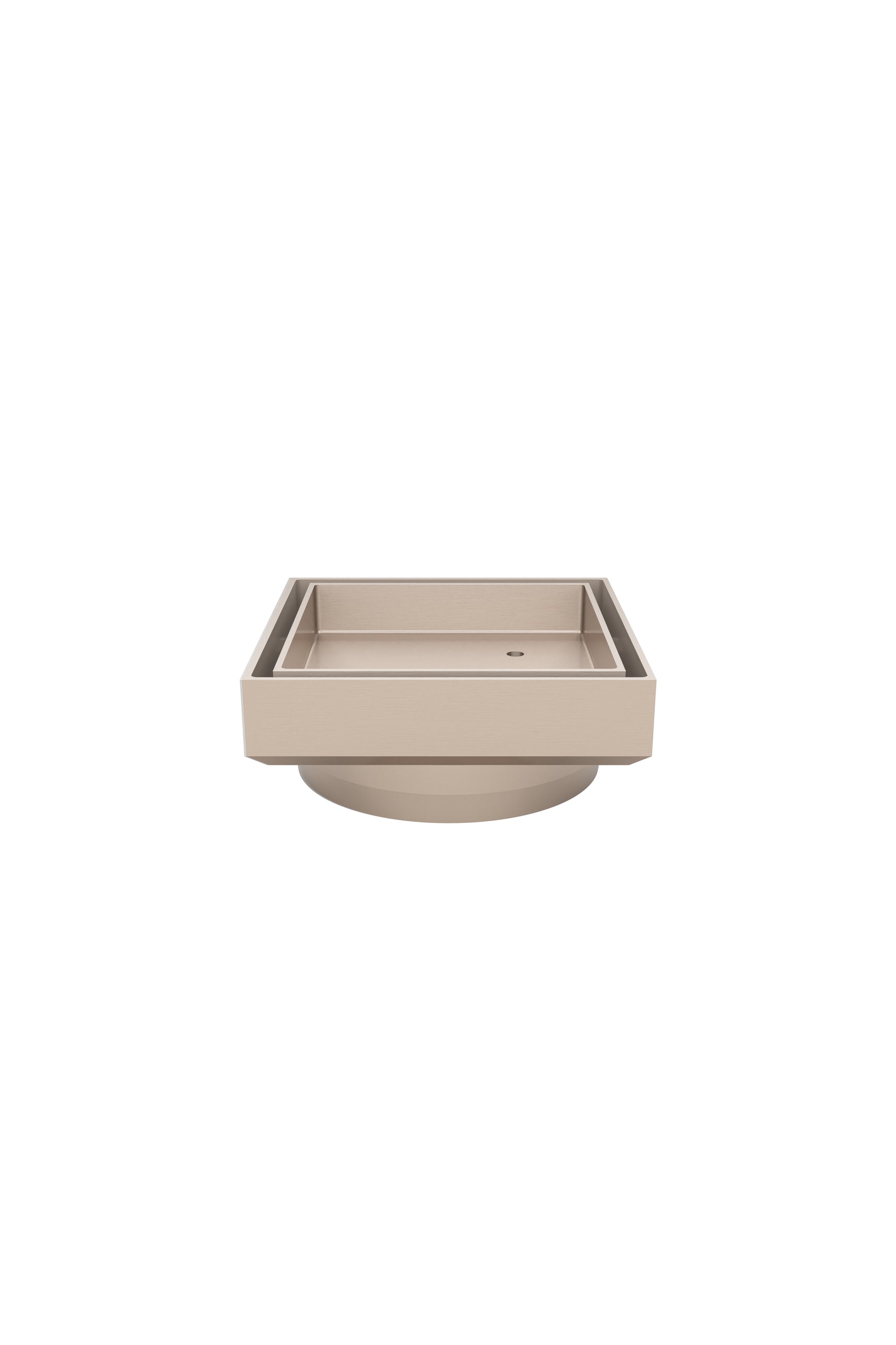Shower Waste with Tile Insert, Champagne