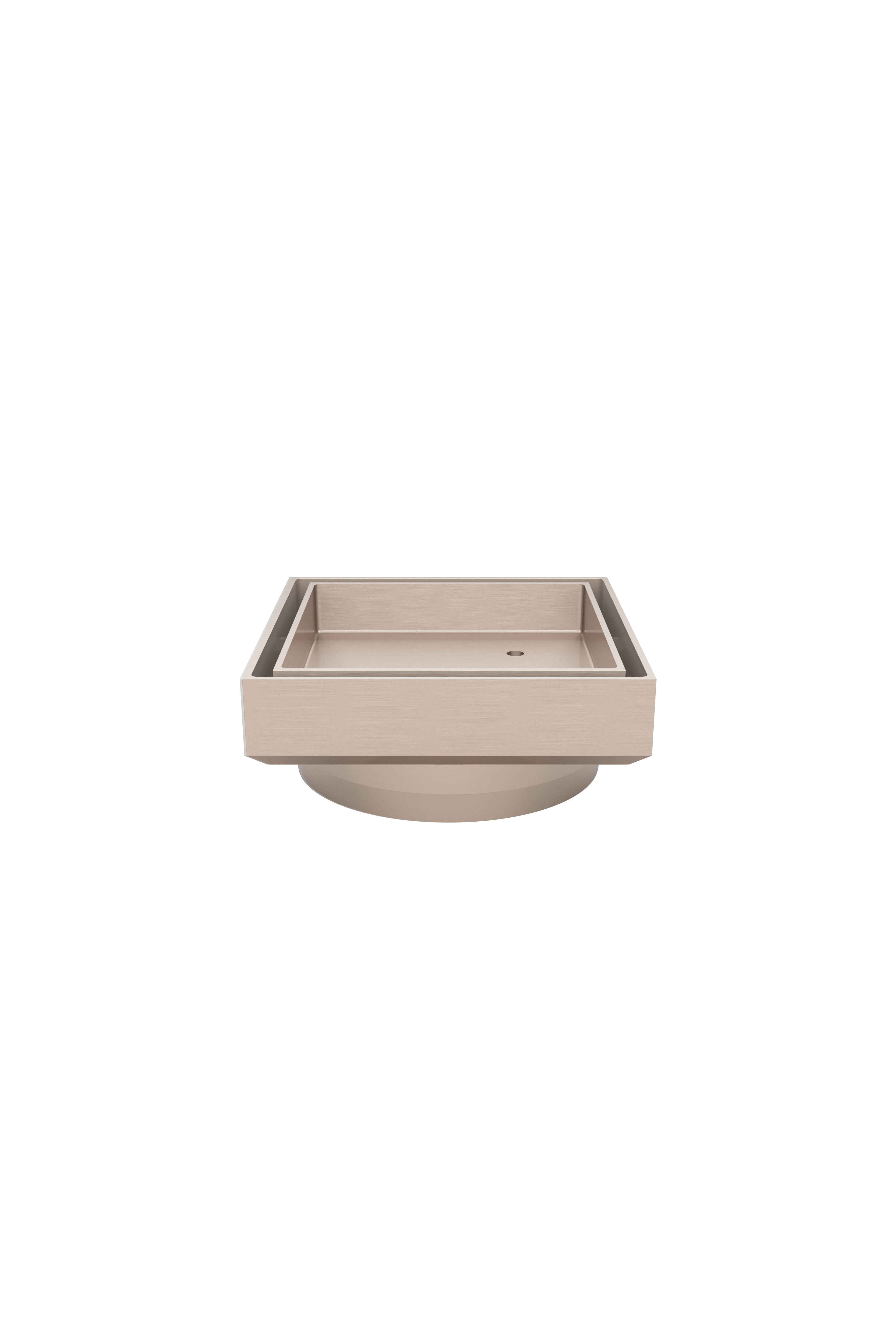 Shower Waste with Tile Insert, Champagne