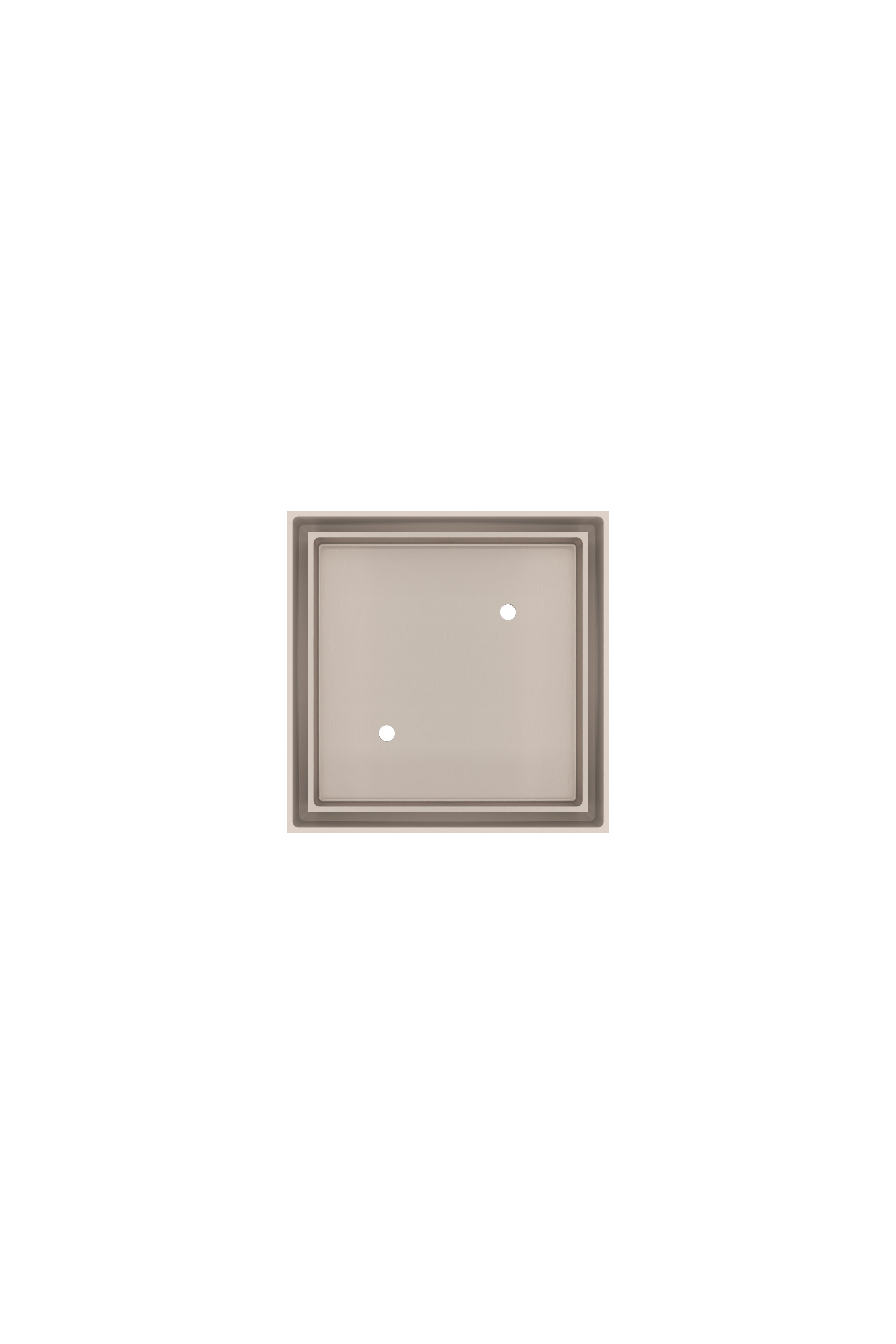 Shower Waste with Tile Insert, Champagne
