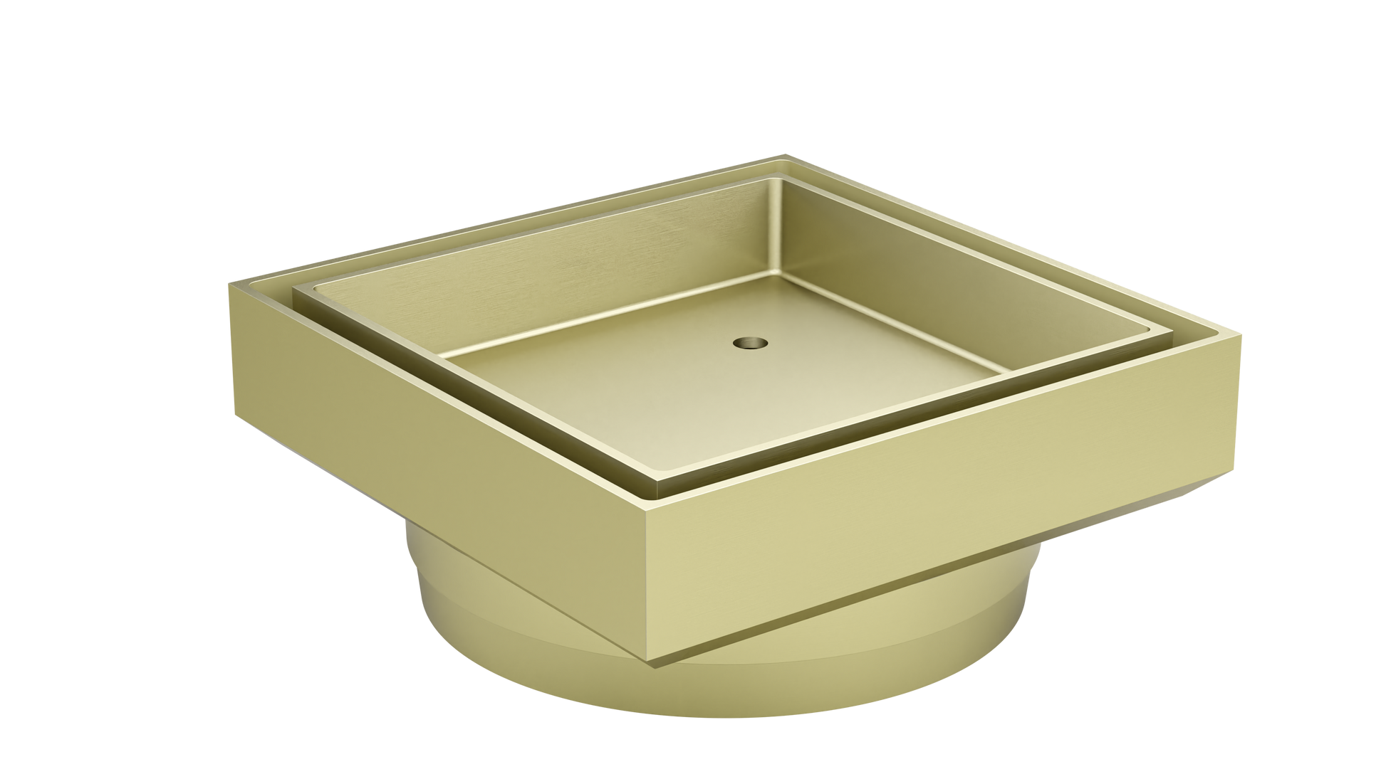Shower Waste with Tile Insert, Tiger Bronze