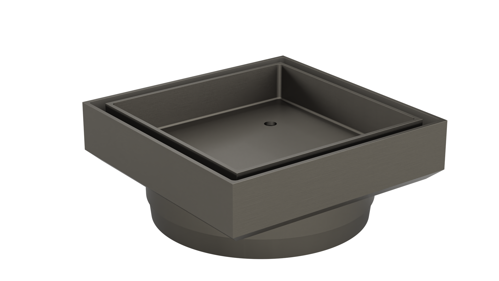 Shower Waste with Tile Insert, Shadow