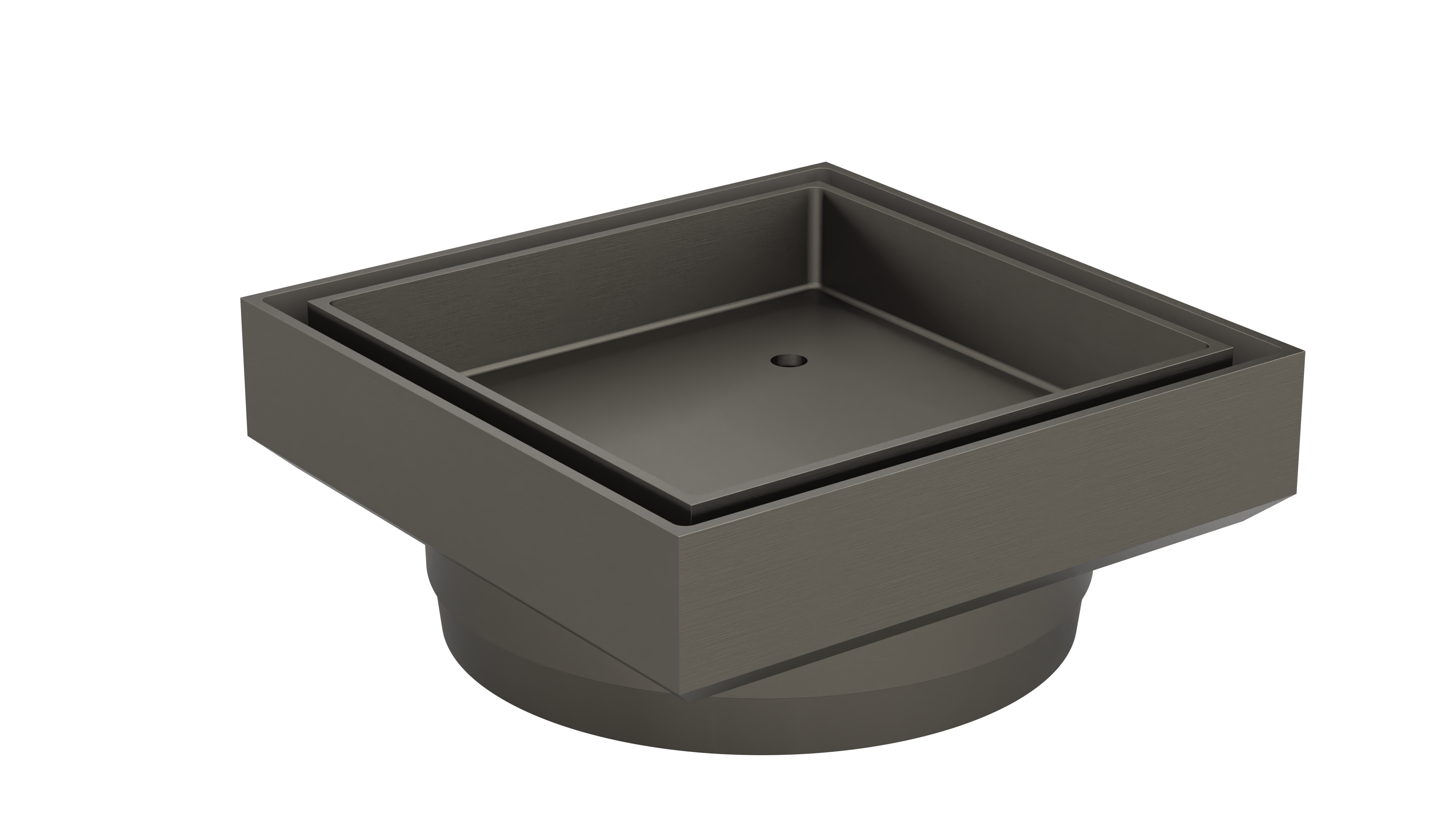 Shower Waste with Tile Insert, Shadow