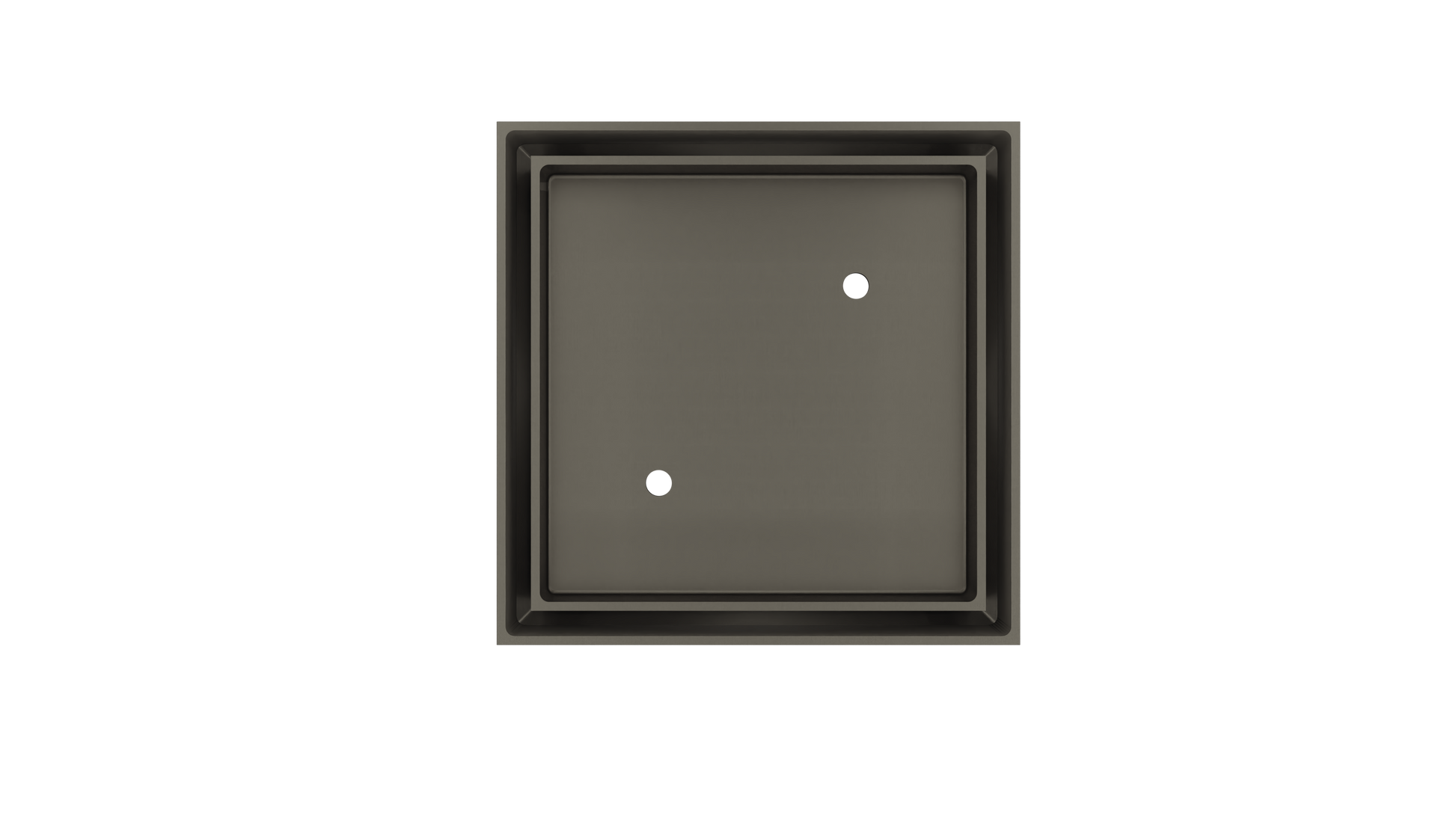 Shower Waste with Tile Insert, Shadow