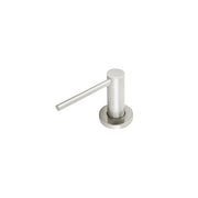 Round Soap Dispenser, Brushed Nickel