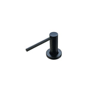Round Soap Dispenser, Matte Black