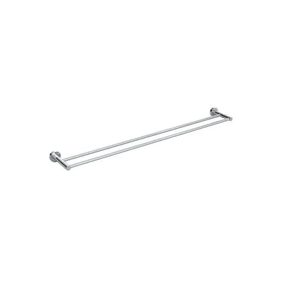 Meir Round Double Towel Rail 900mm, Polished Chrome