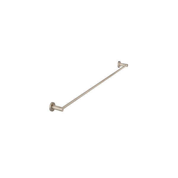 Round Single Towel Rail 600mm, Champagne