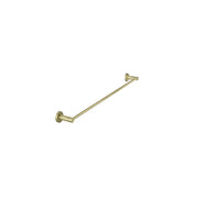Round Single Towel Rail 600mm, Tiger Bronze