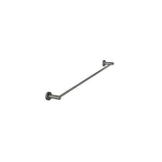 Round Single Towel Rail 600mm, Shadow
