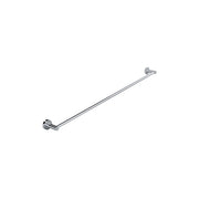 Round Single Towel Rail 900mm, Polished Chrome