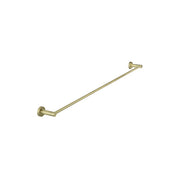 Round Single Towel Rail 900mm, Tiger Bronze