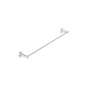 Round Single Towel Rail 900mm, Brushed Nickel