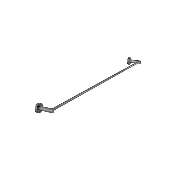 Round Single Towel Rail 900mm, Shadow