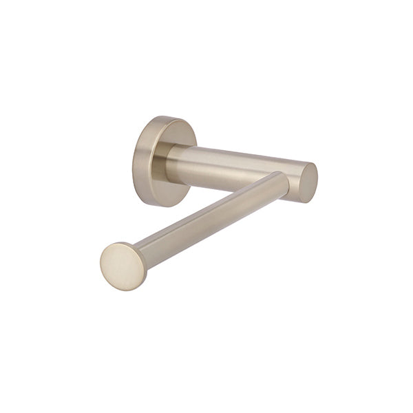 Round Toilet Roll Holder, Champagne