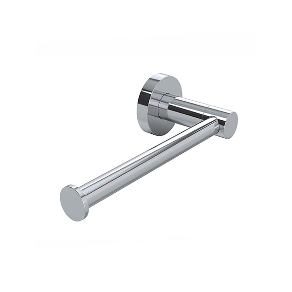 Round Toilet Roll Holder, Polished Chrome