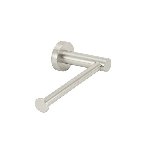 Round Toilet Roll Holder, Brushed Nickel
