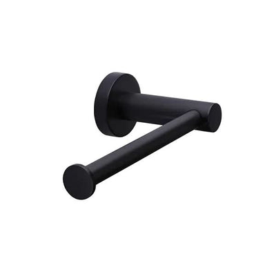 Meir Round Toilet Roll Holder, Matte Black
