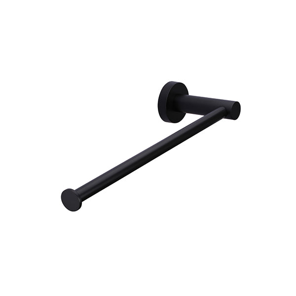 Round Guest Towel Rail, Matte Black