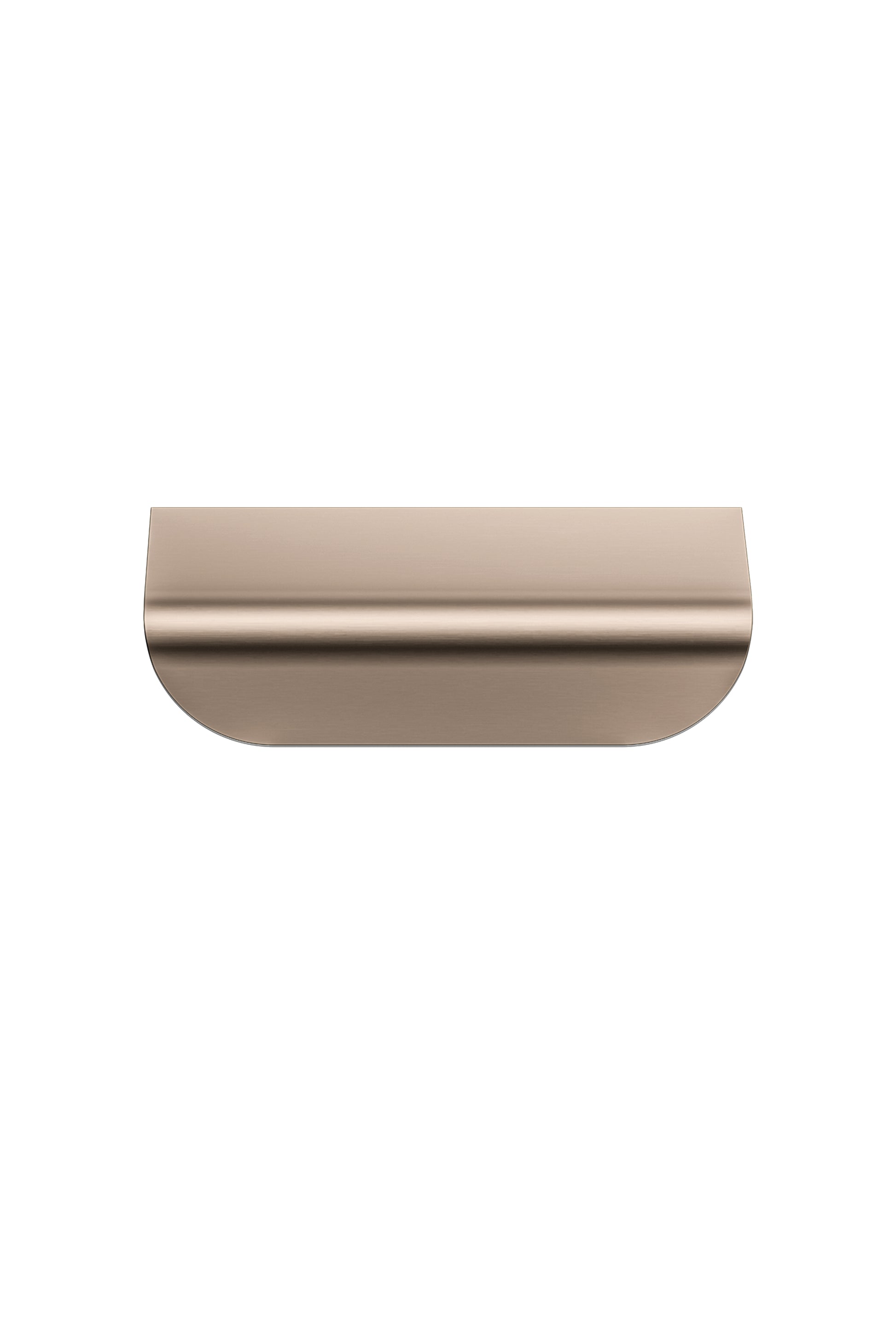 Oppen Edge-Pull 75mm Cabinet Handle, Champagne