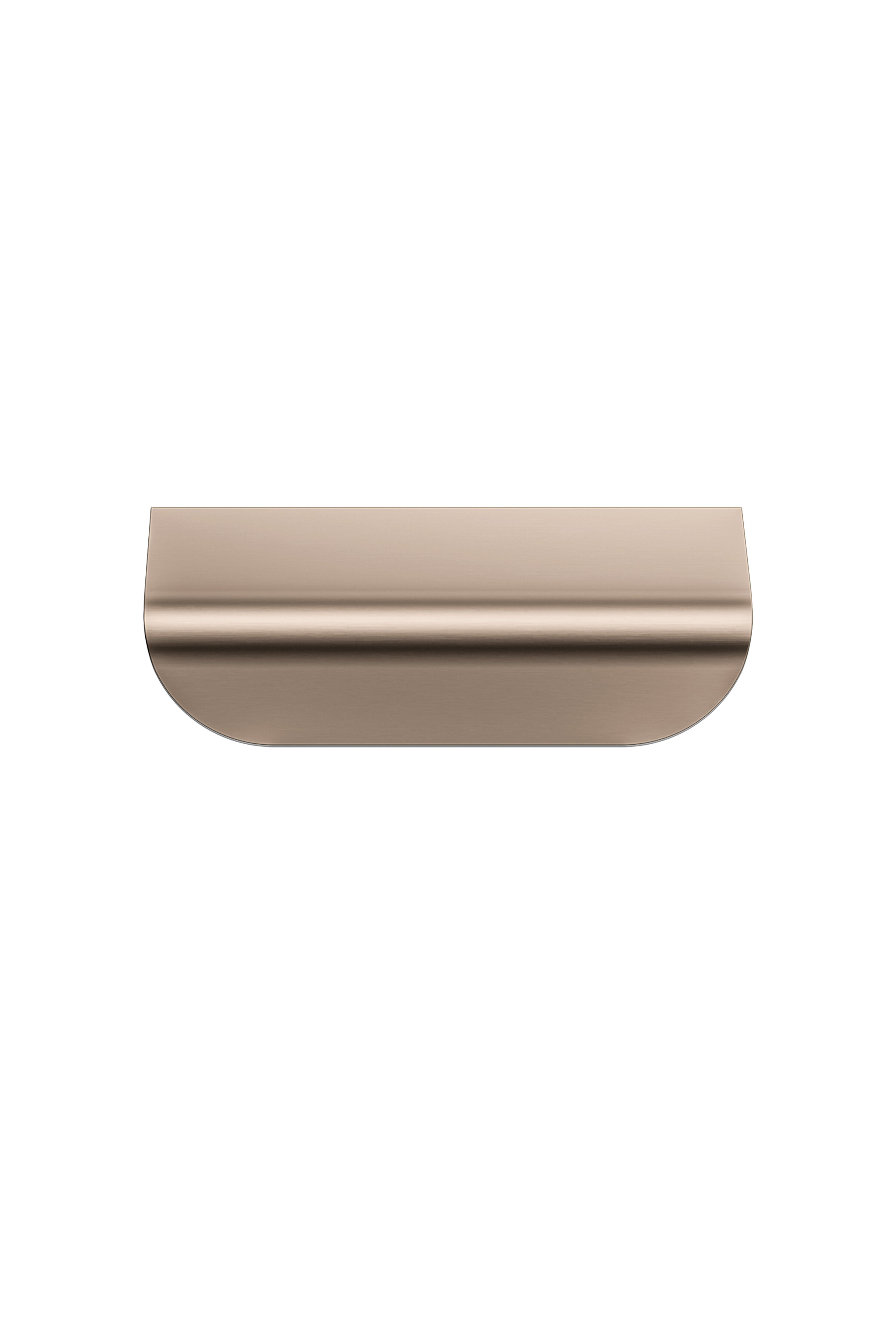 Oppen Edge-Pull 75mm Cabinet Handle, Champagne