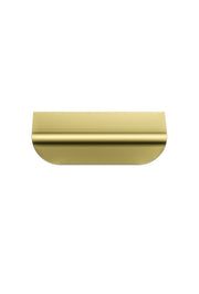 Oppen Edge-Pull 75mm Cabinet Handle, Tiger Bronze