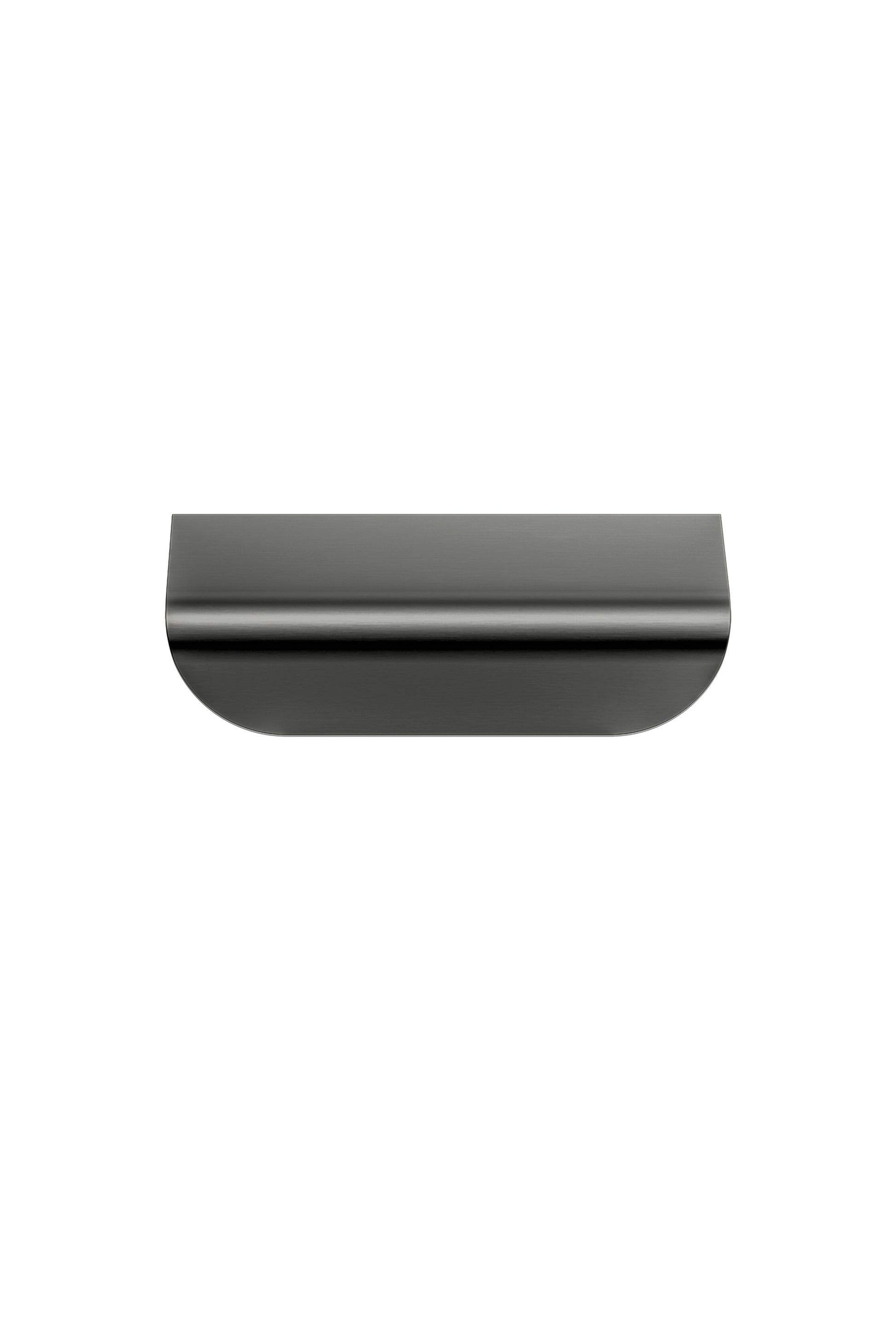 Oppen Edge-Pull 75mm Cabinet Handle, Shadow