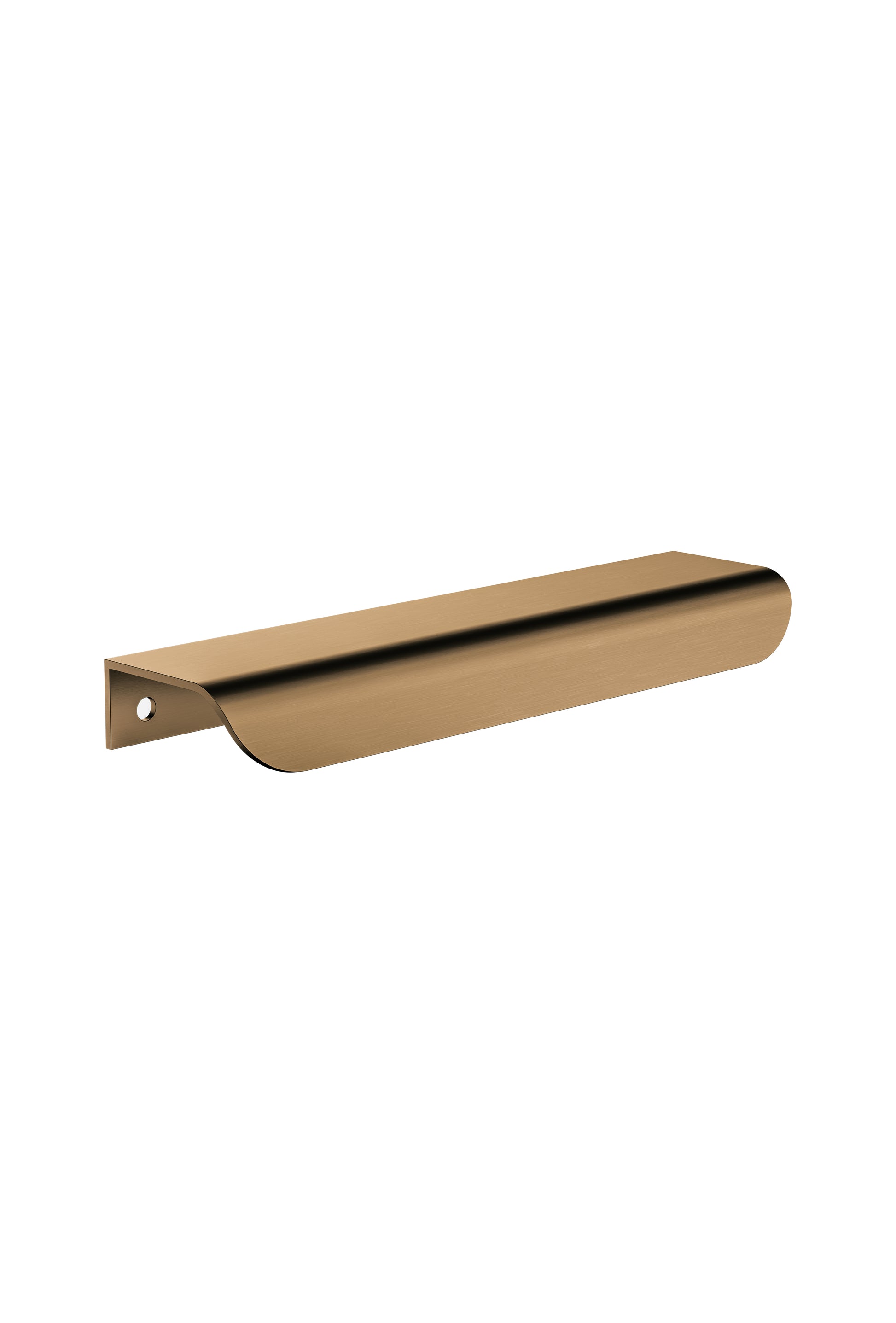 Oppen Edge-Pull 150mm Cabinet Handle, Lustre Bronze