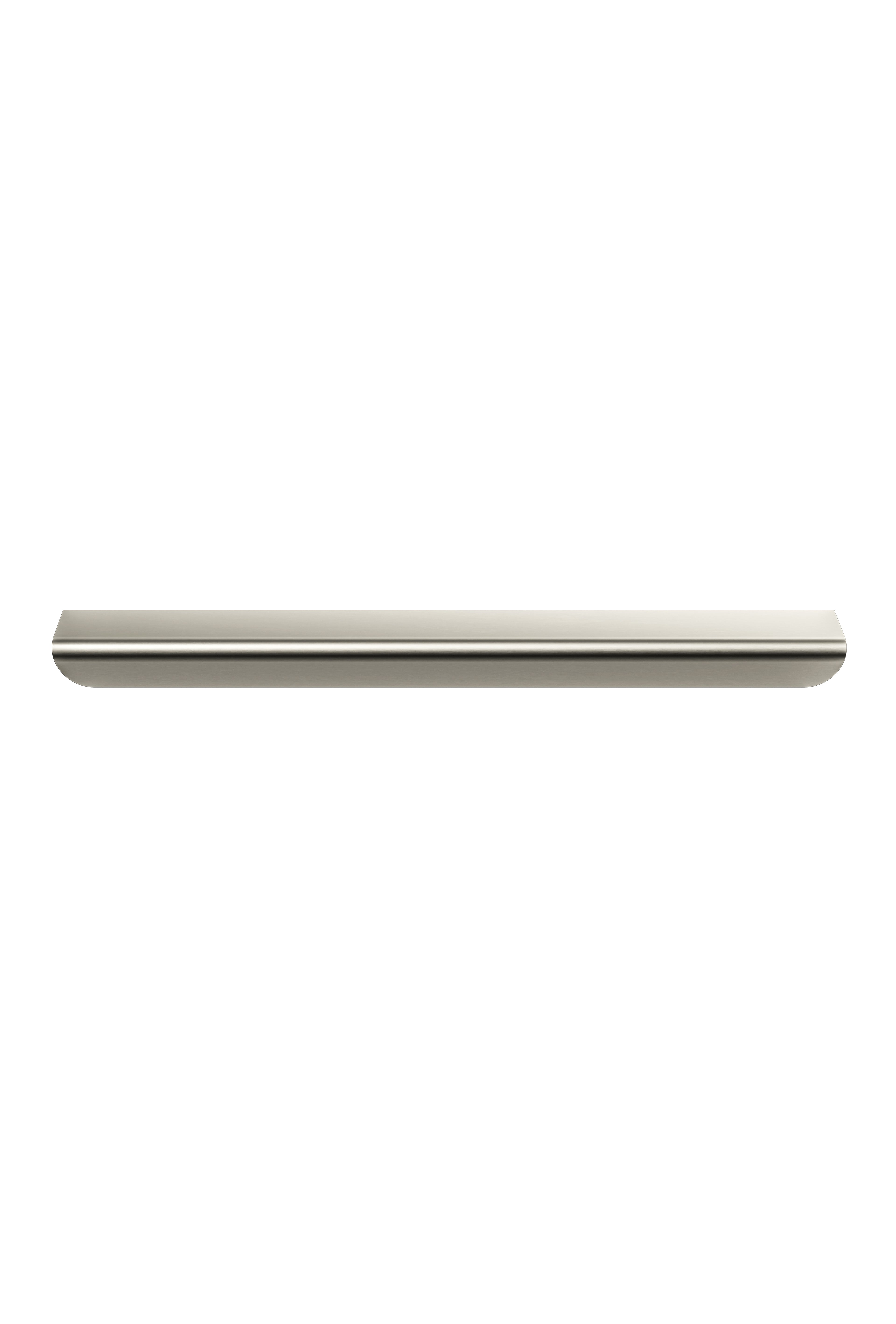 Oppen Edge-Pull 300mm Cabinet Handle, Brushed Nickel