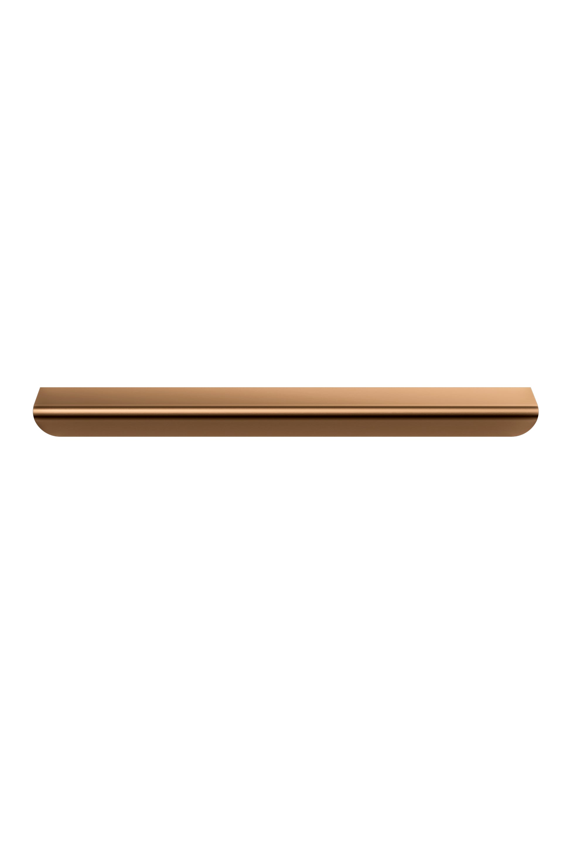 Oppen Edge-Pull 300mm Cabinet Handle, Lustre Bronze