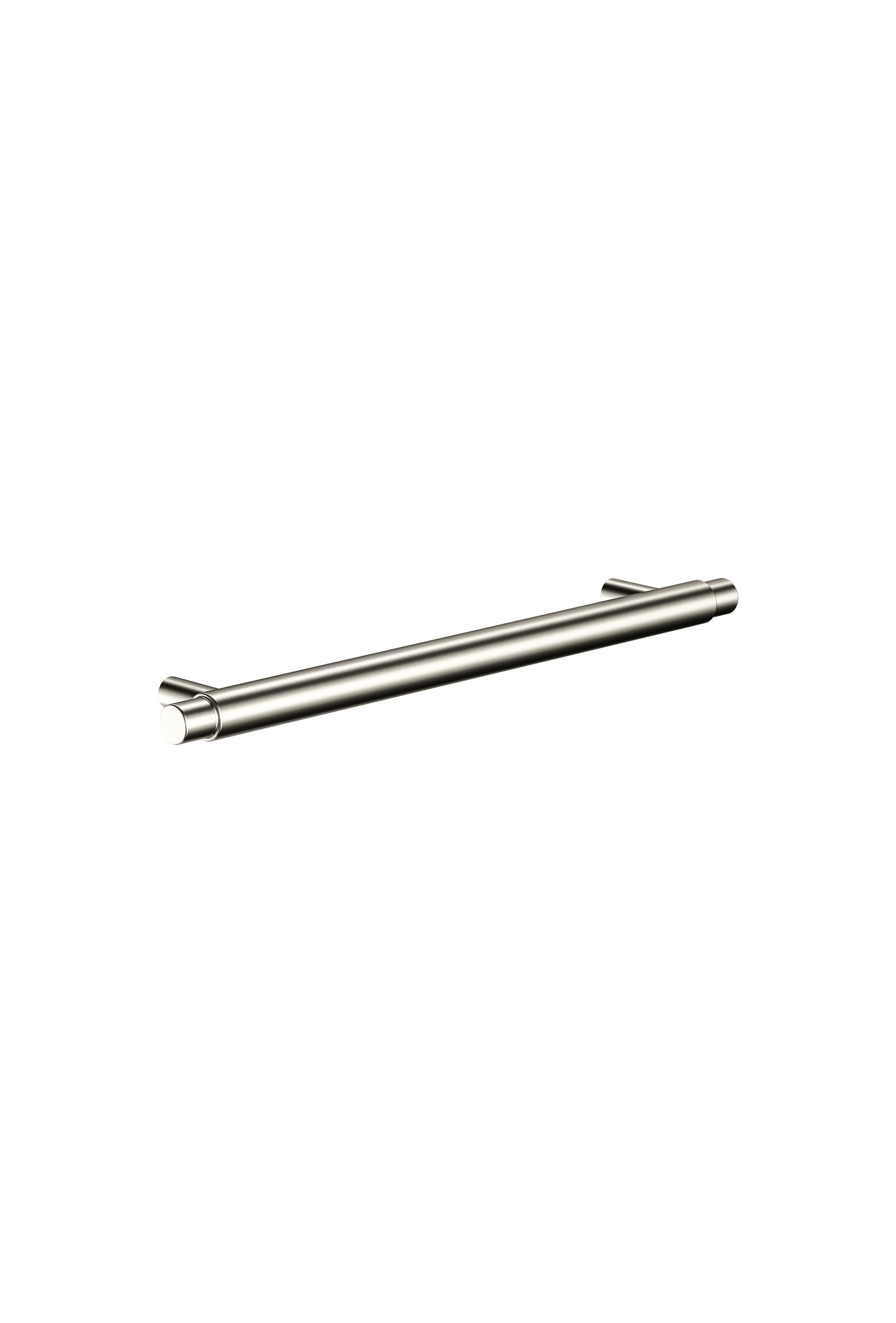 Oppen Round Pull 200mm Cabinet Handle (Brushed), Brushed Nickel