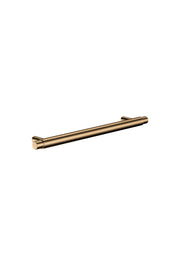 Oppen Round Pull 200mm Cabinet Handle (Brushed), Lustre Bronze