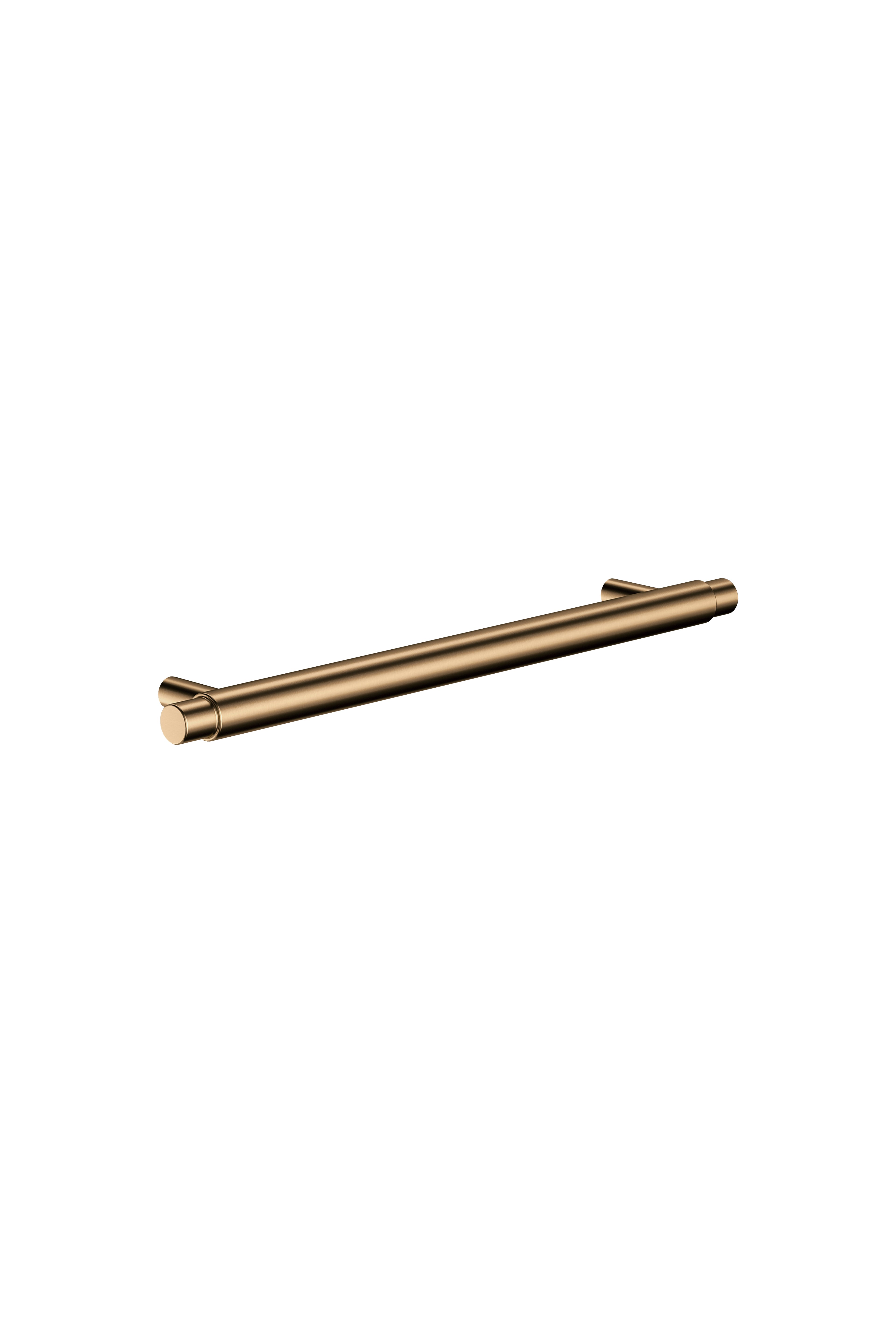 Oppen Round Pull 200mm Cabinet Handle (Brushed), Lustre Bronze