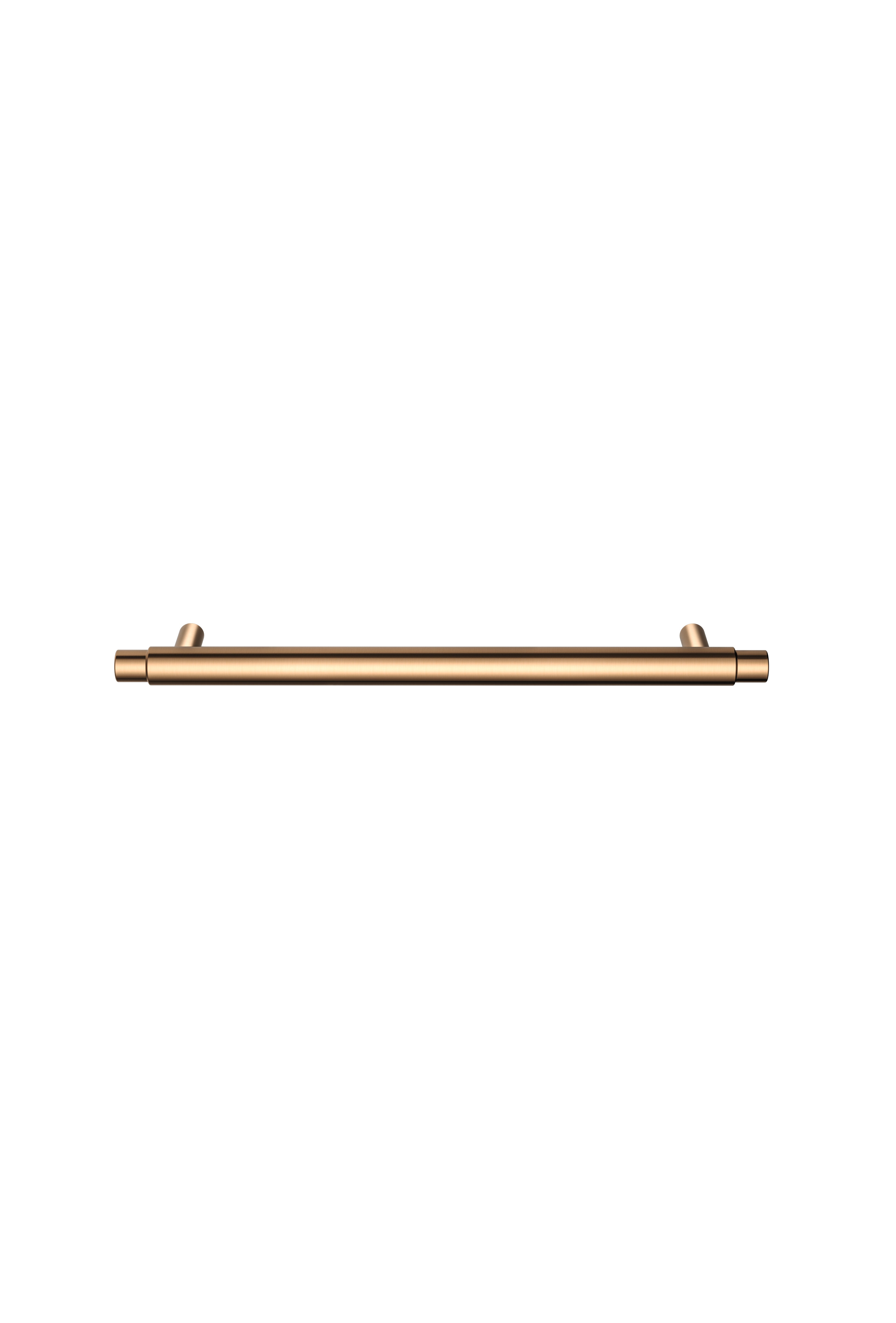 Oppen Round Pull 200mm Cabinet Handle (Brushed), Lustre Bronze