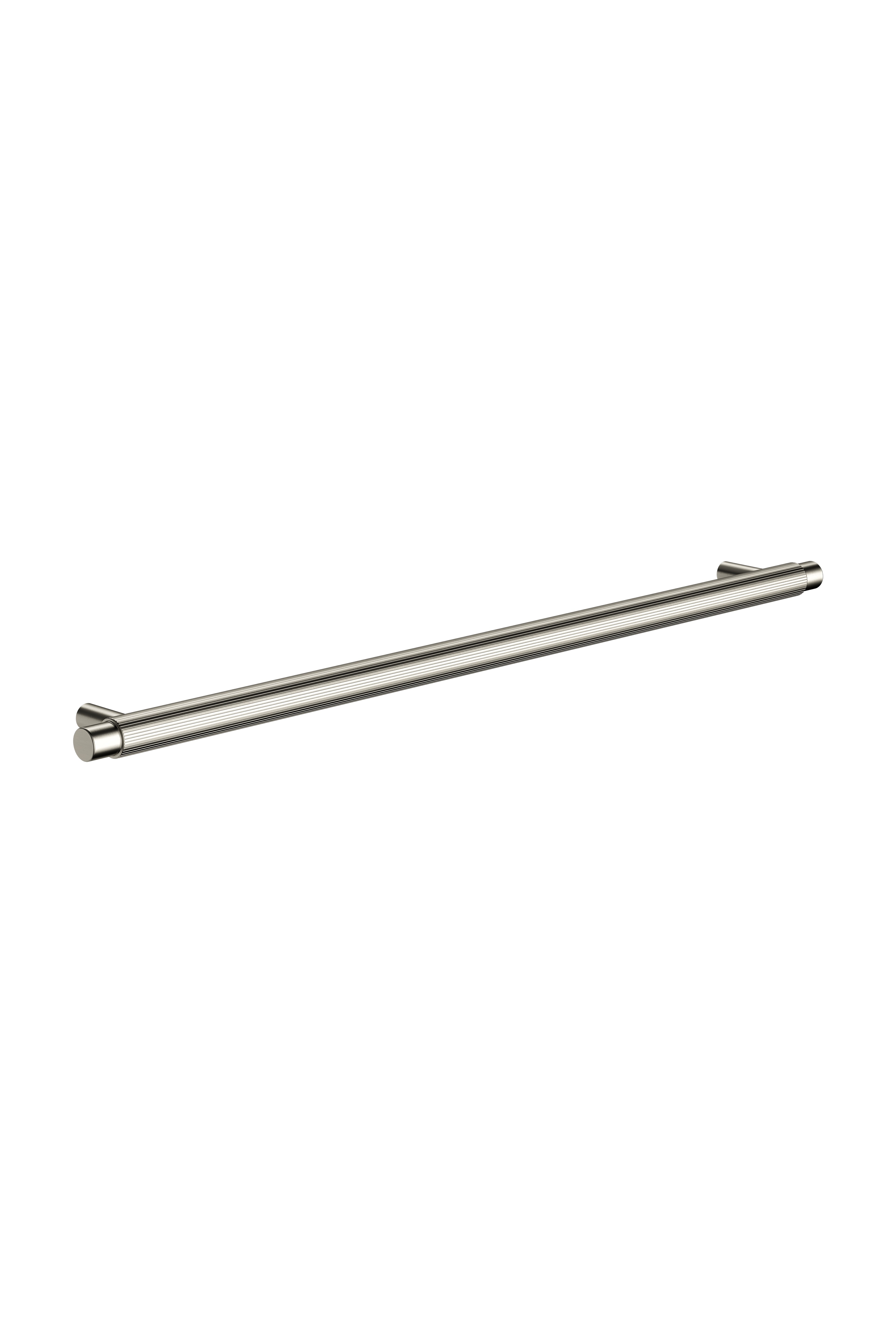 Oppen Round Pull 328mm Cabinet Handle (Linear), Brushed Nickel