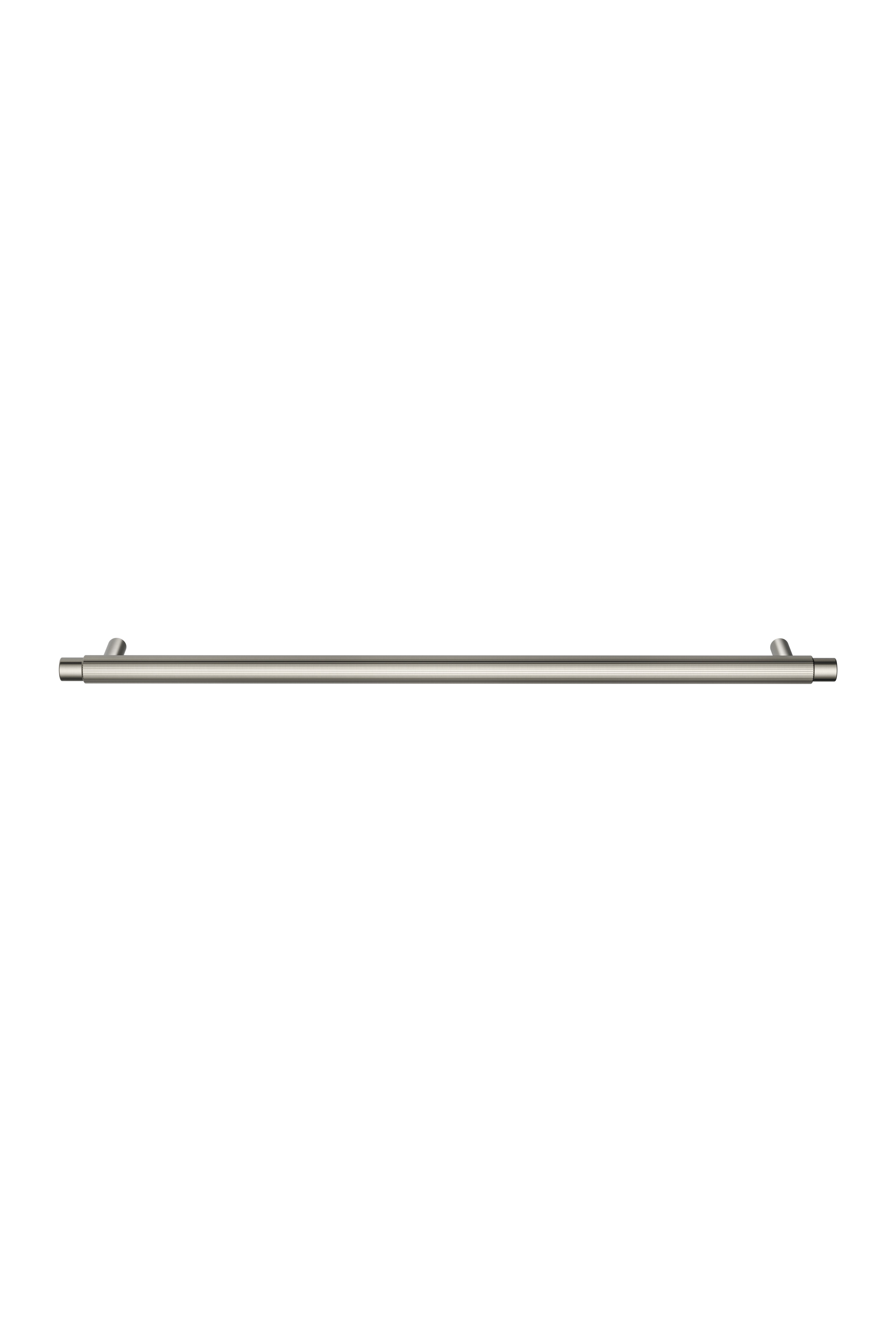 Oppen Round Pull 328mm Cabinet Handle (Linear), Brushed Nickel