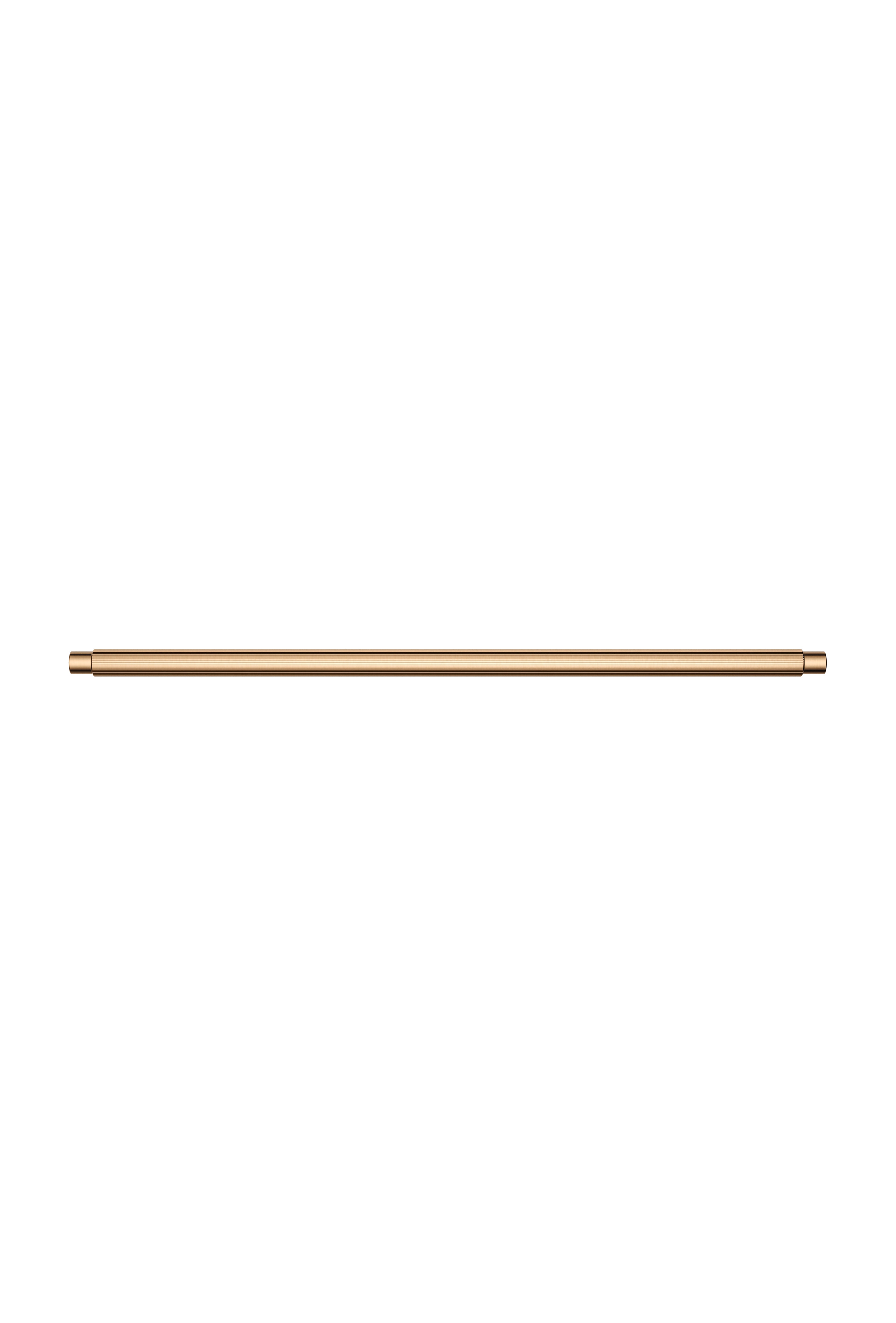 Oppen Round Pull 328mm Cabinet Handle (Linear), Lustre Bronze