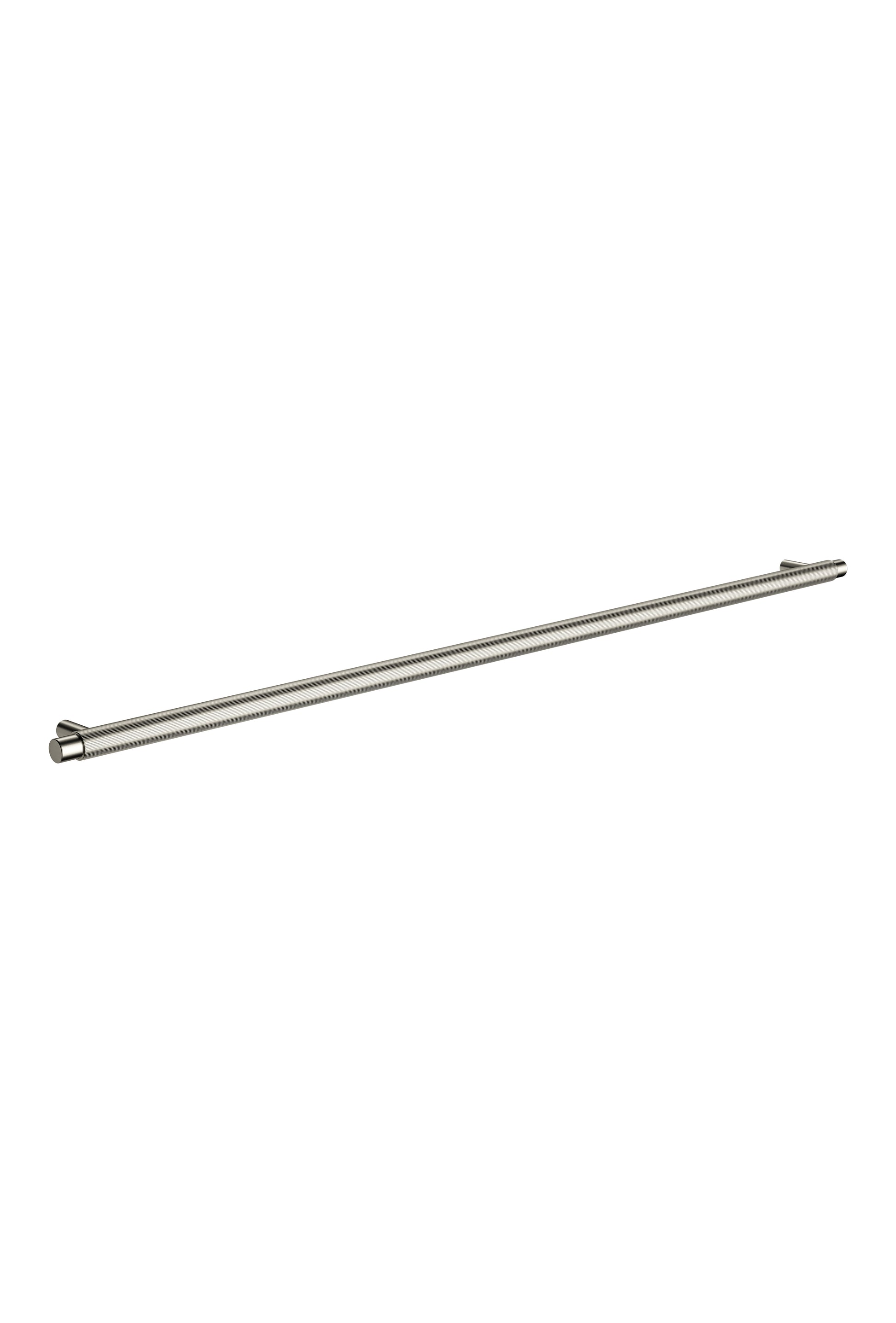 Oppen Round Pull 520mm Cabinet Handle (Linear), Brushed Nickel