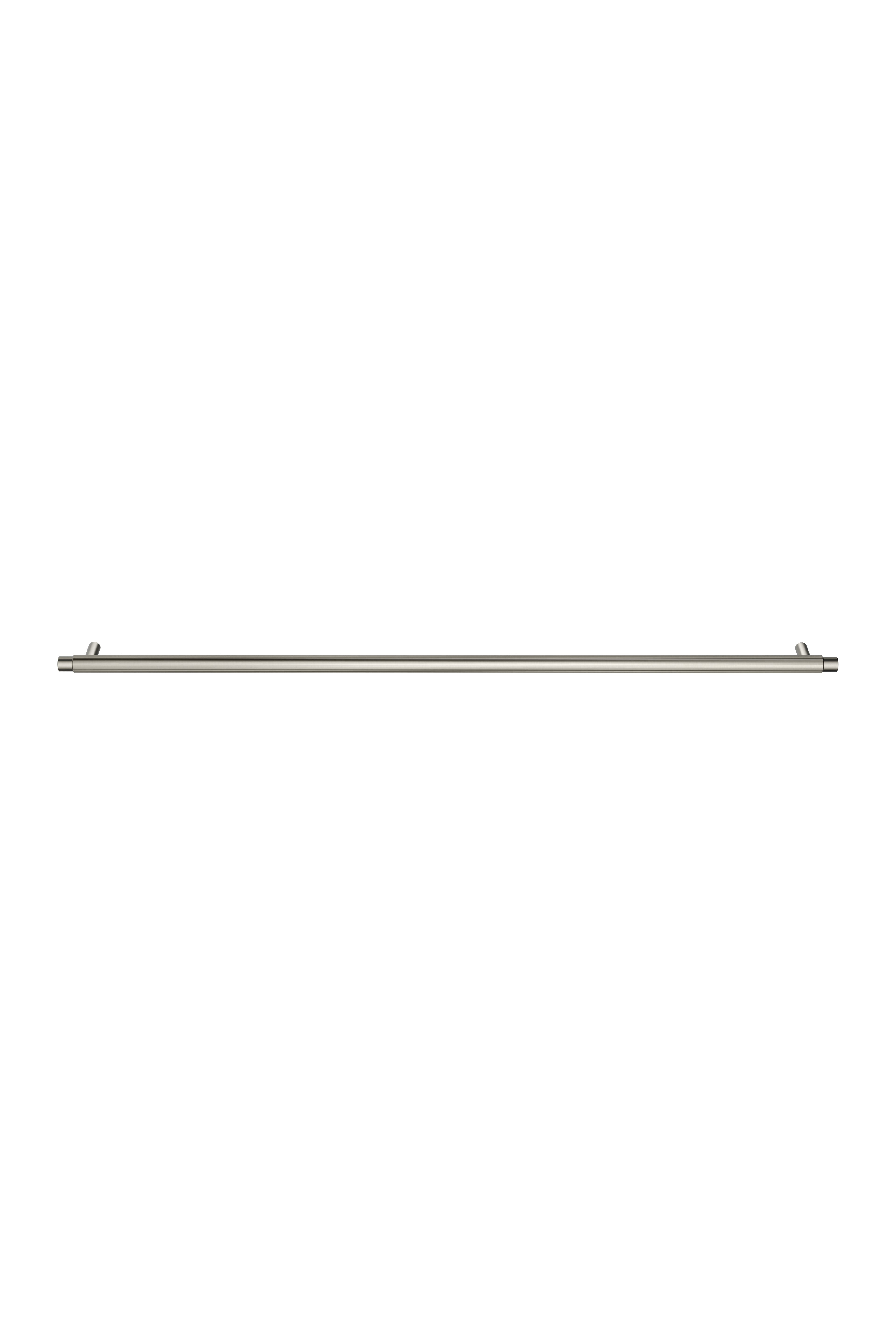 Oppen Round Pull 520mm Cabinet Handle (Linear), Brushed Nickel