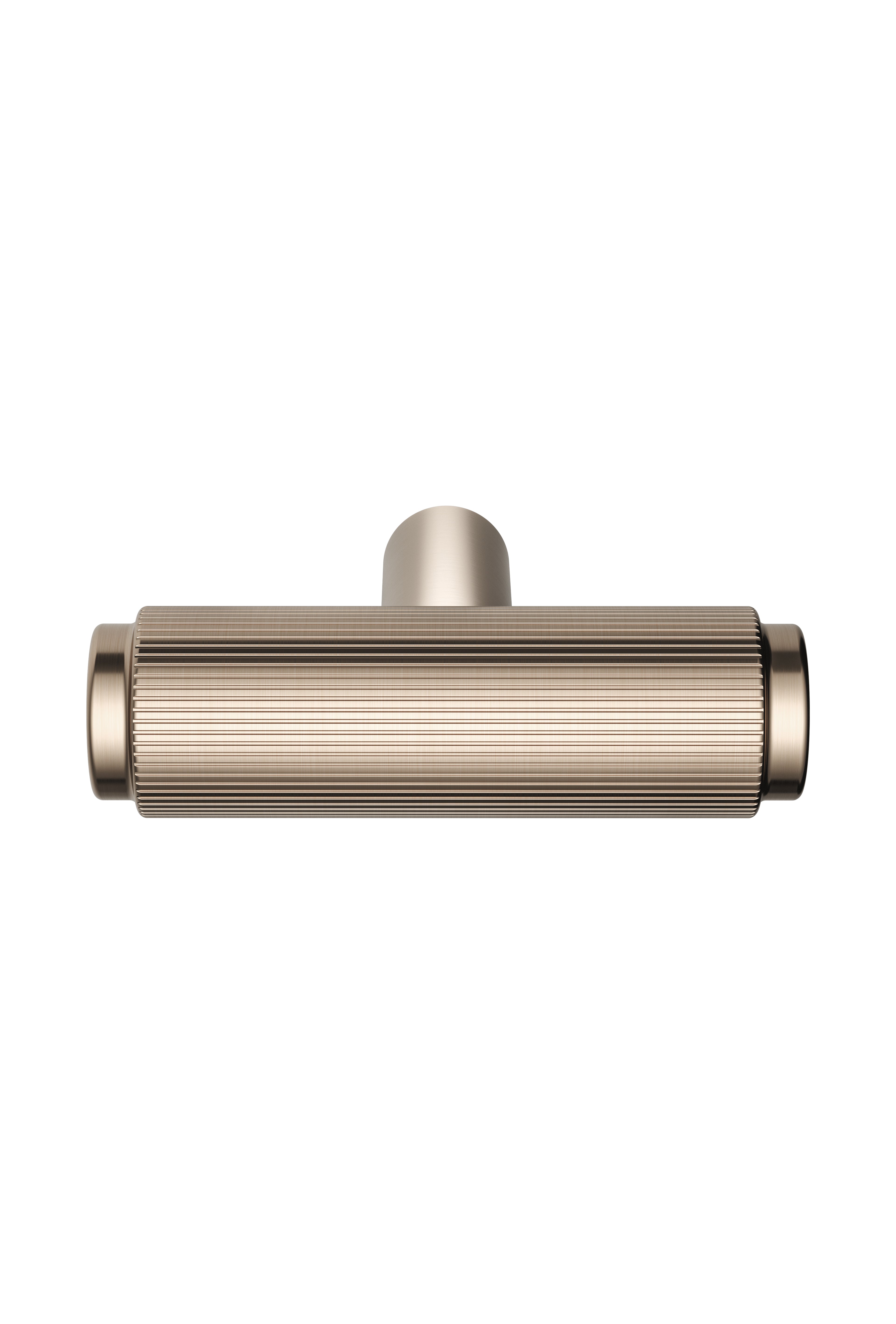 Oppen T-Pull Cabinet Handle (Linear), Champagne