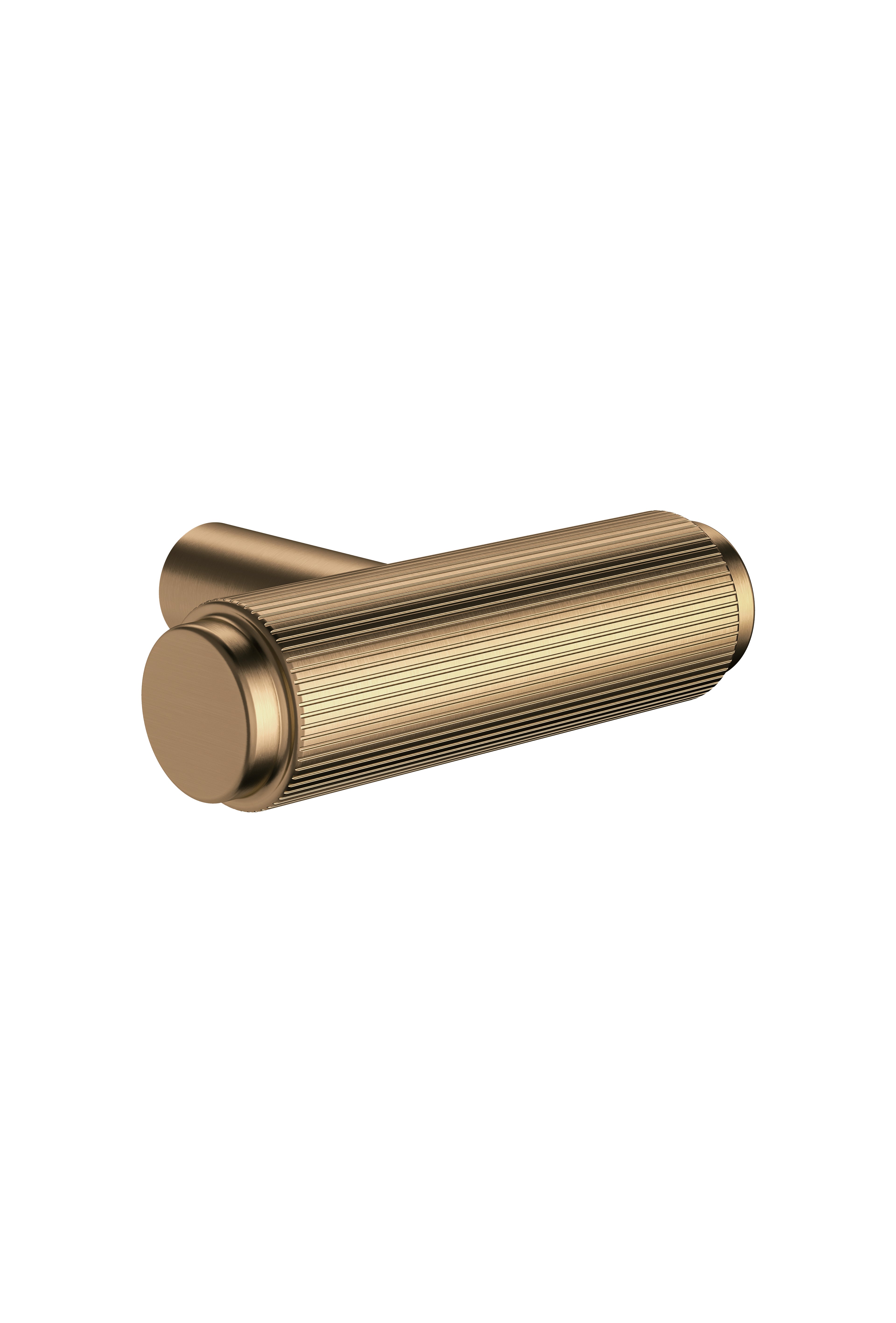Oppen T-Pull Cabinet Handle (Linear), Lustre Bronze