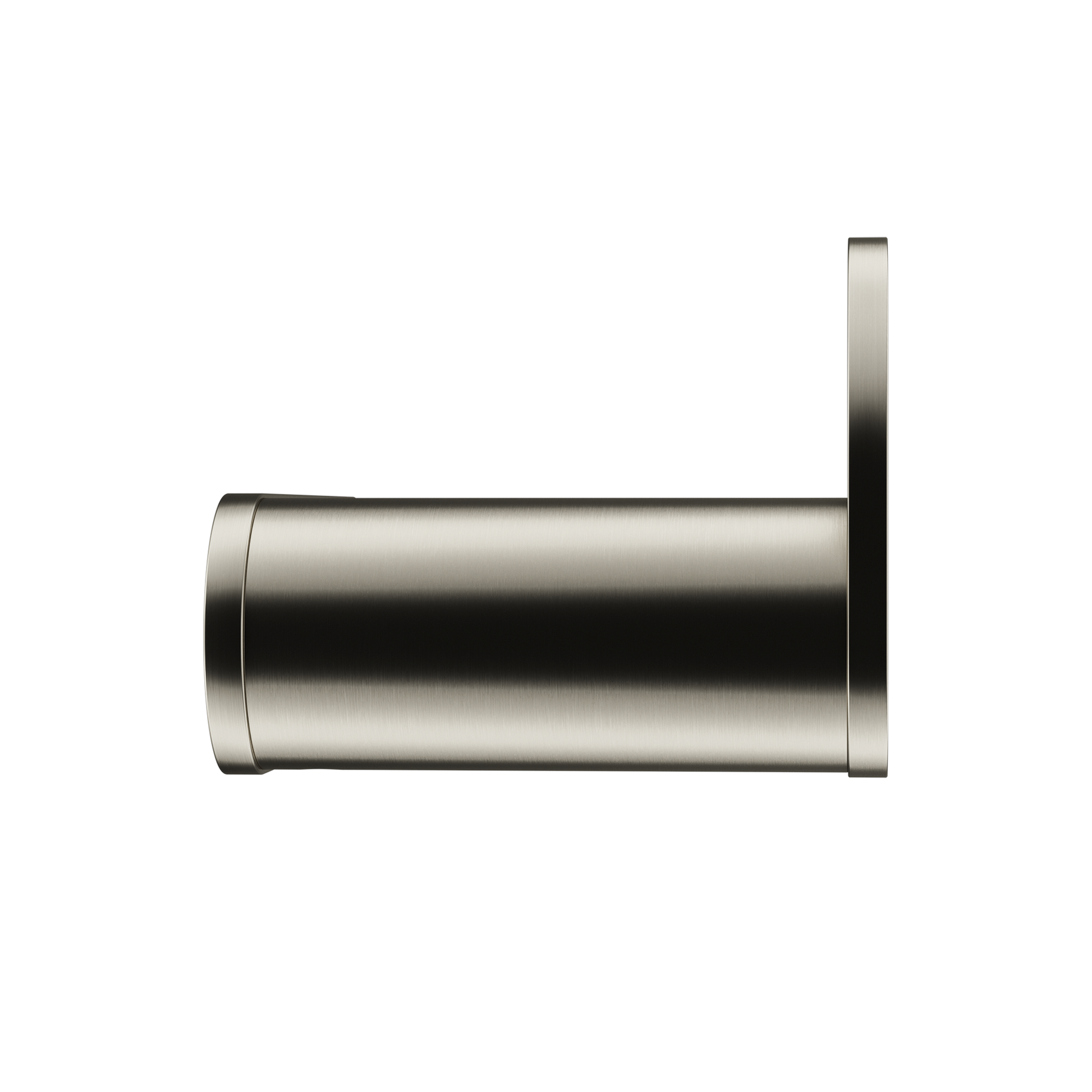 Curvae Double Robe Hook, Brushed Nickel