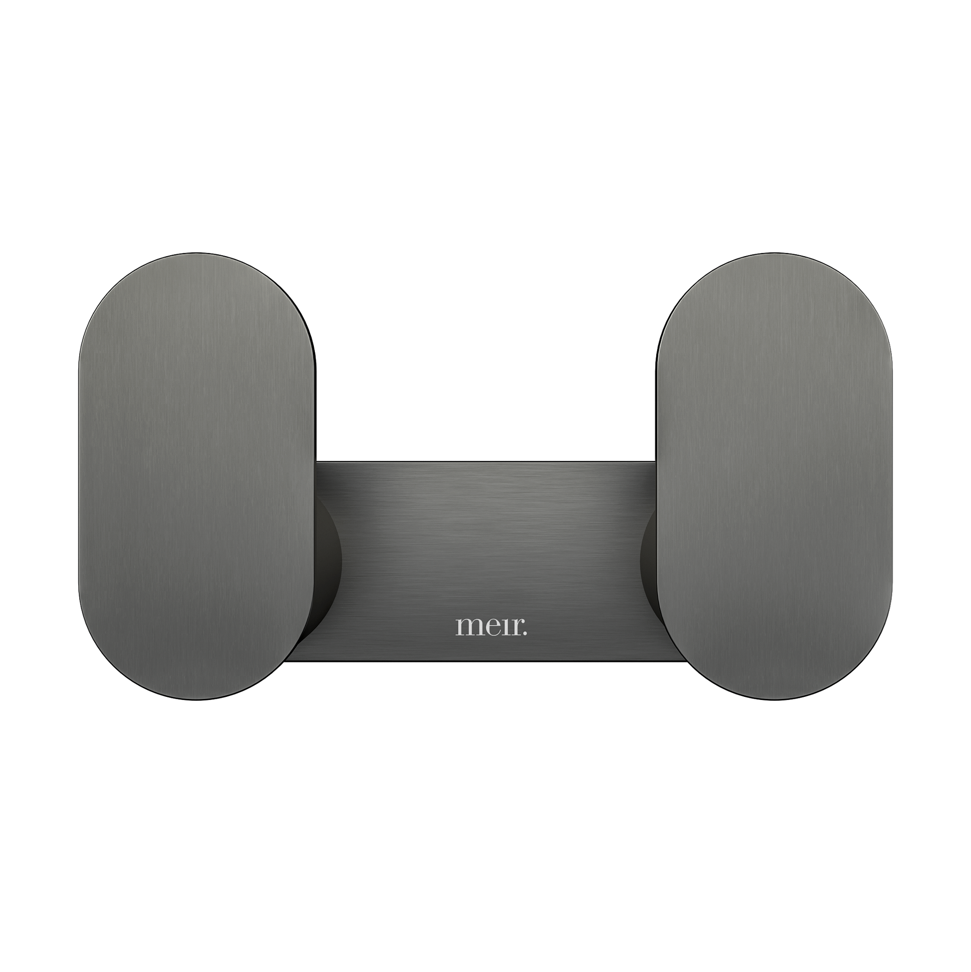 Curvae Double Robe Hook, Shadow