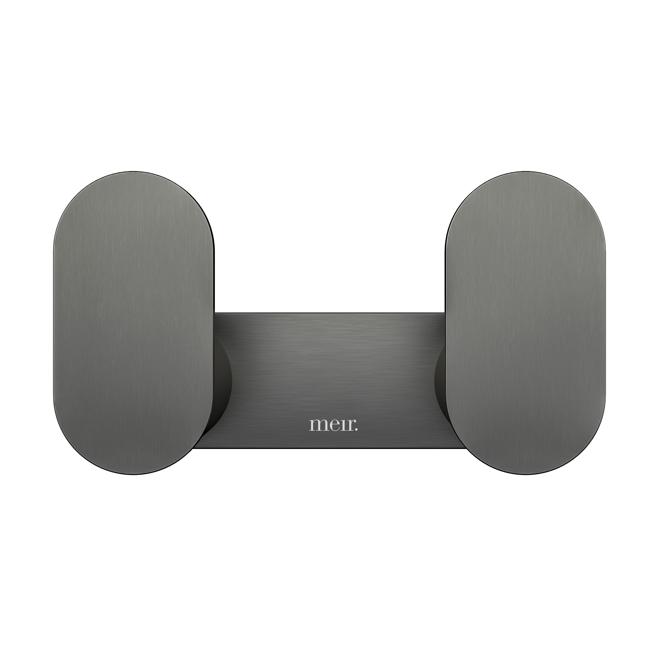 Curvae Double Robe Hook, Shadow