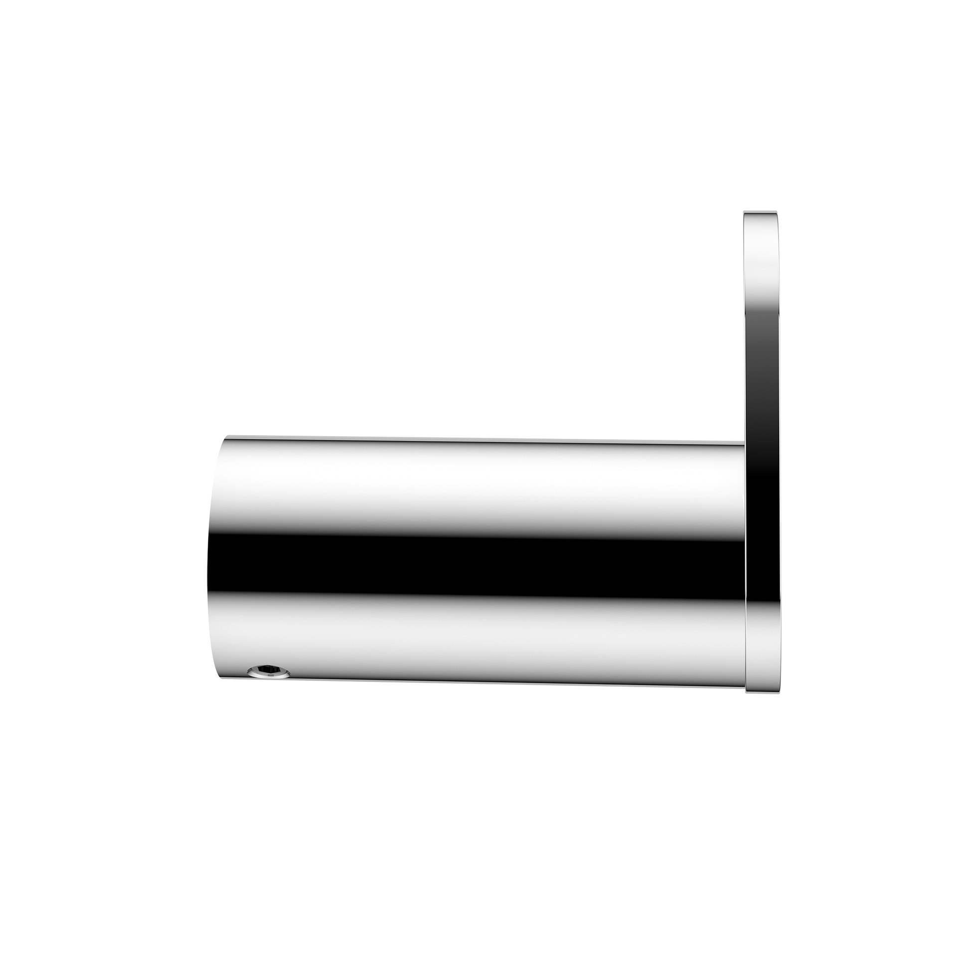 Curvae Single Robe Hook, Polished Chrome