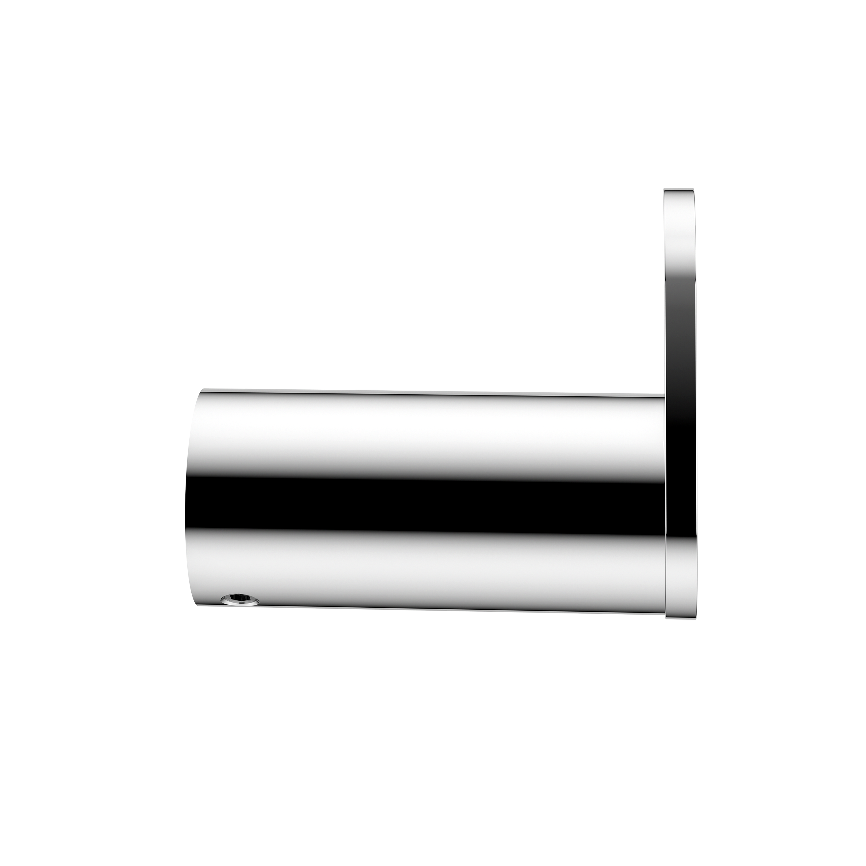 Curvae Single Robe Hook, Polished Chrome